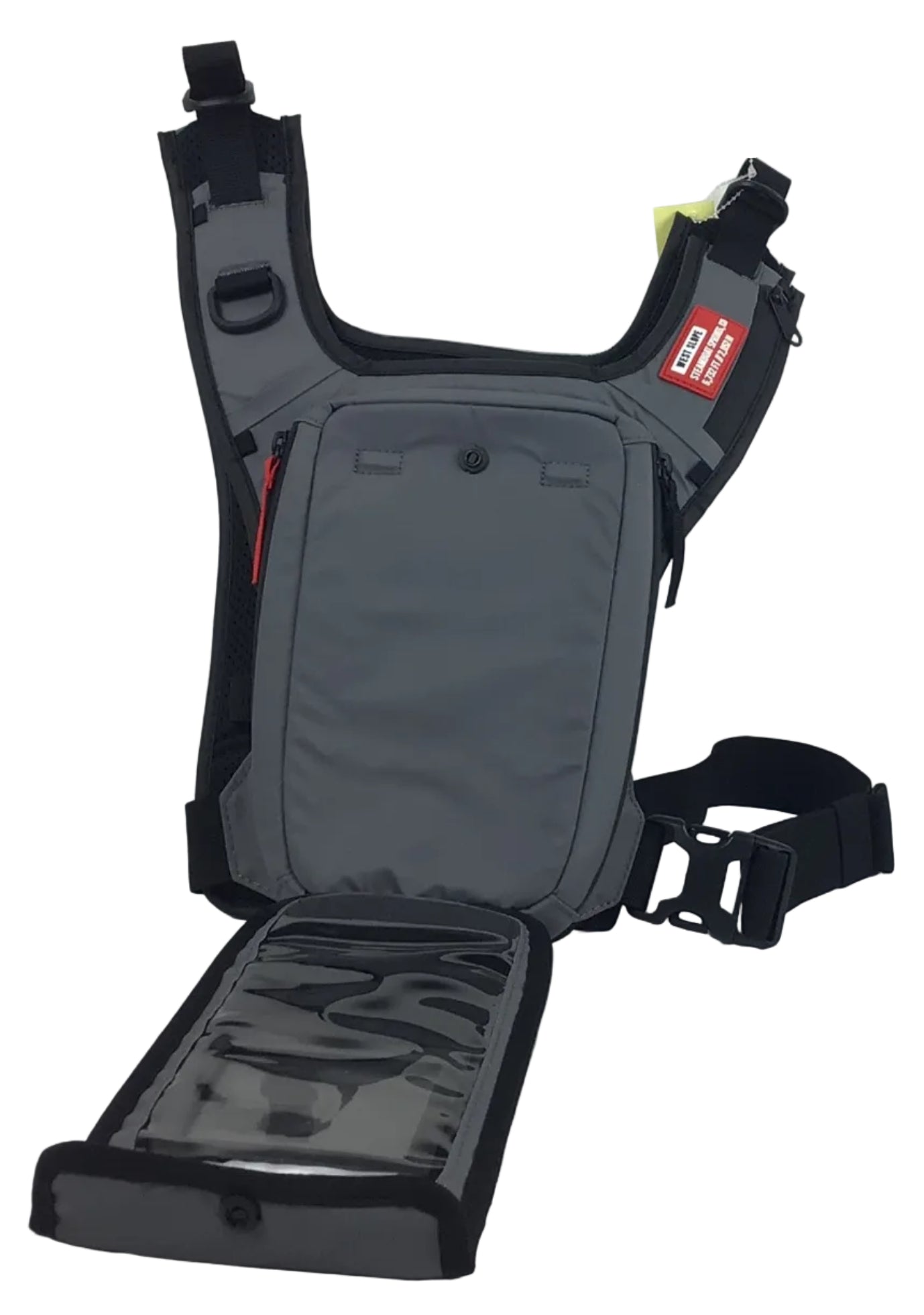 West Slope Chest Pack Cell Phone Holder Grey