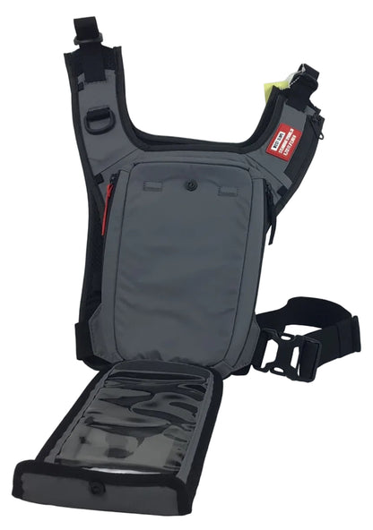 West Slope Chest Pack Cell Phone Holder Grey