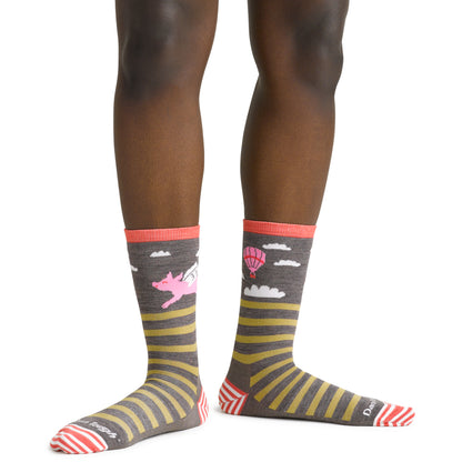 Darn Tough - Animal Haus Crew Lightweight - Shadow