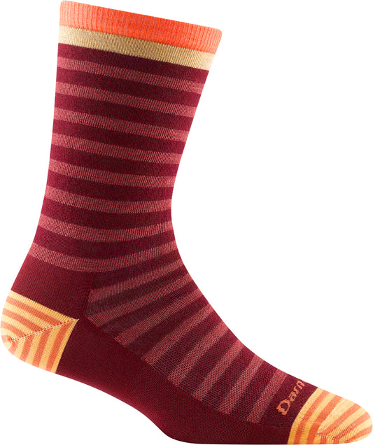 Darn Tough - Morgan Crew Lightweight - Burgundy