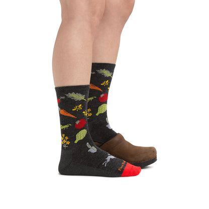 Darn Tough - Farmer's Market Crew Lightweight - Charcoal
