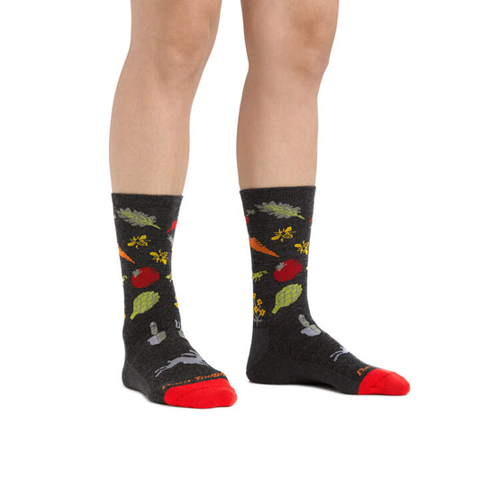 Darn Tough - Farmer's Market Crew Lightweight - Charcoal