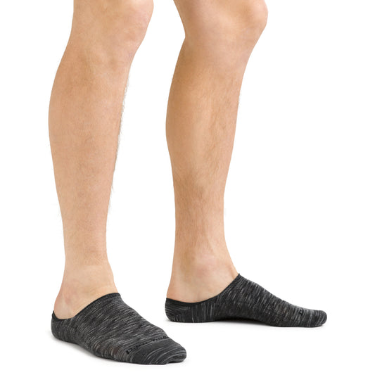 Darn Tough - Solid No Show Hidden Lightweight - Men's - Space Gray