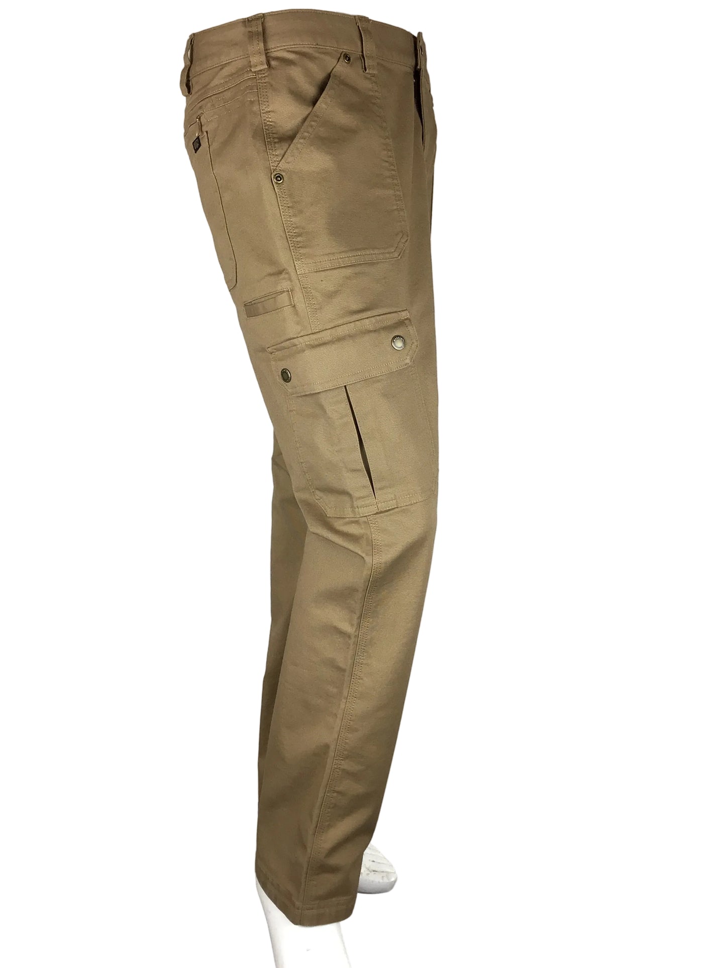 DULUTH TRADING WORK PANTS WOMENS 12 BROWN