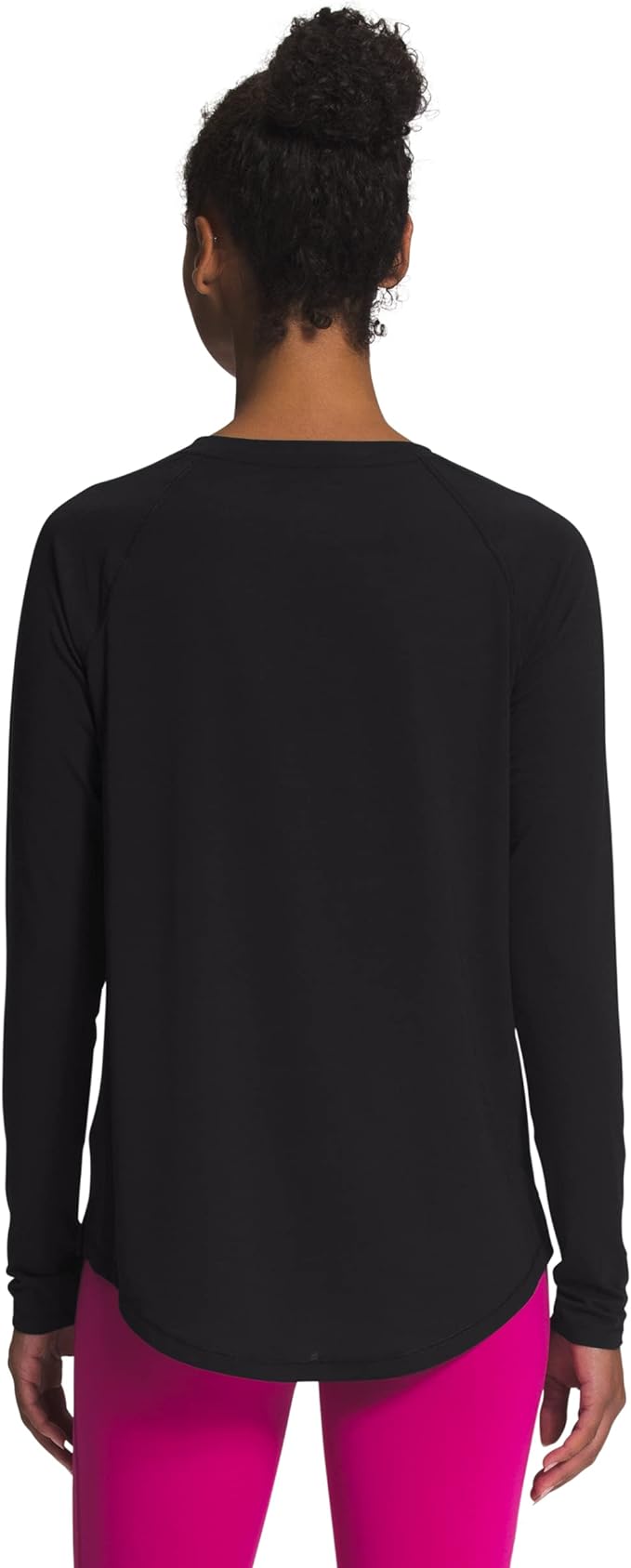 The North Face - Wander Hi-Low Long Sleeve - Women's - Skylight Blue Heather