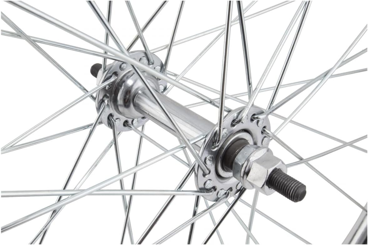 Wheel Master - 27 x 1-1/4 Silver, Bolt On, 5/16 Axle Hub, 14g UCP Spokes, 36H