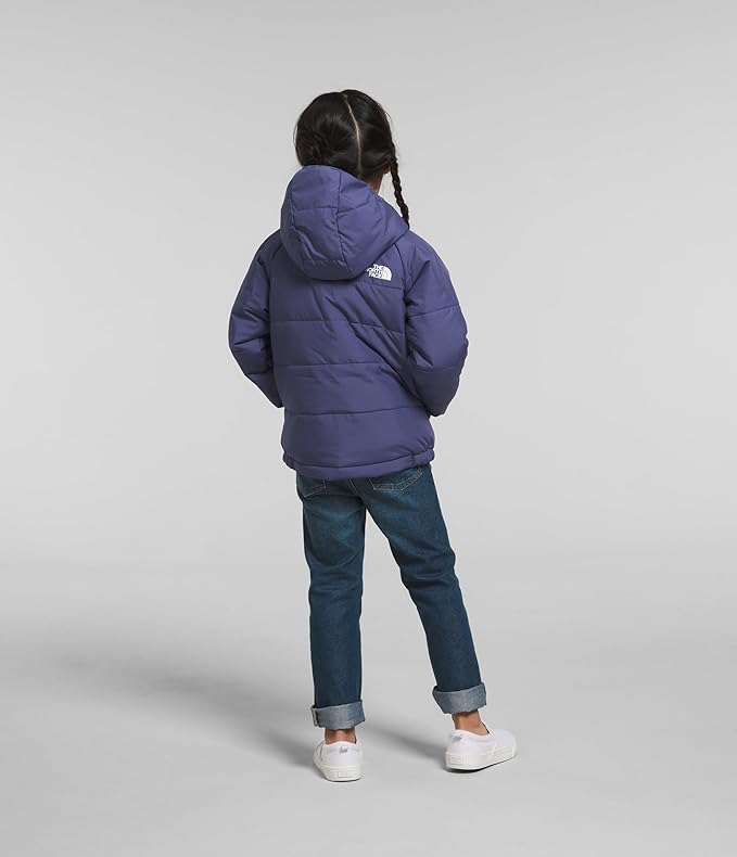 The North Face - Reversible Perrito Hooded Jacket - Kids' - Cave Blue