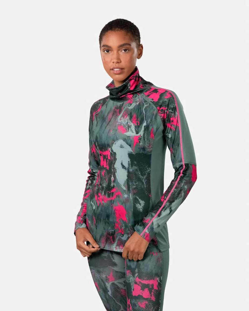 Kari Traa - Fierce Long Sleeve - Women's - Dusty Midtone Green