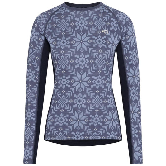 Kari Traa - Edith Long Sleeve - Women's - Dusty Midtone Blue