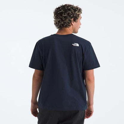 The North Face - Short Sleeve Core Half Dome Tee - Men's - Summit Navy/TNF White