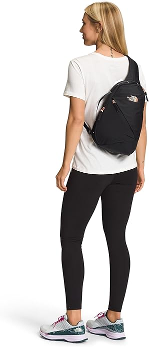 The North Face - Isabella Sling - Women's - TNF Black Lt Heather Burnt Coral Metallic