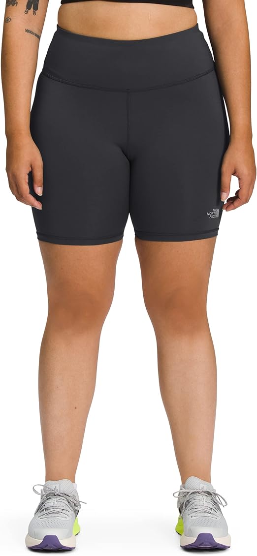 The North Face - Elevation Bike Short - Women's Plus - Asphalt Grey