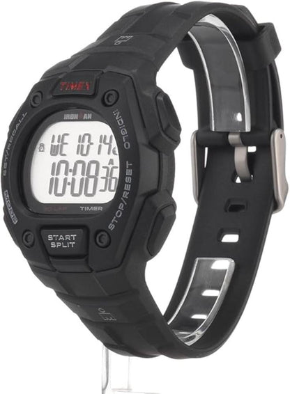 Timex - IRONMAN Classic 30 Oversized Resin Strap Watch - Black