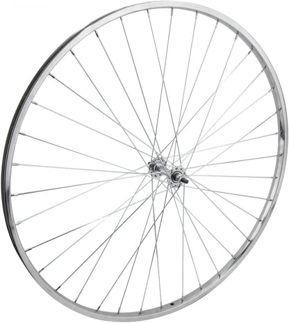 Wheel Master - 27 x 1-1/4 Silver, Bolt On, 5/16 Axle Hub, 14g UCP Spokes, 36H