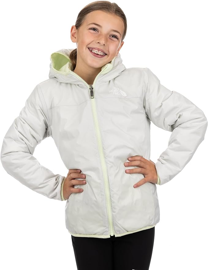 The North Face - Teen Eclipse Reversible Insulated Jacket - Chlorophyll Green Fuse