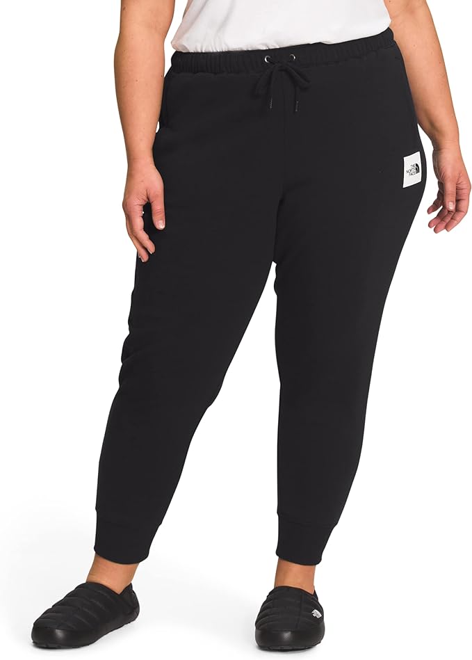 The North Face - Box NSE Jogger - Women's Plus - Gardenia White/Gardenia White