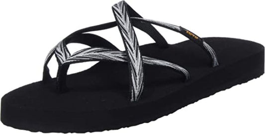 Teva - Olowahu - Women's - Palms Black/ White