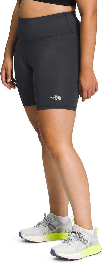 The North Face - Elevation Bike Short - Women's Plus - Asphalt Grey