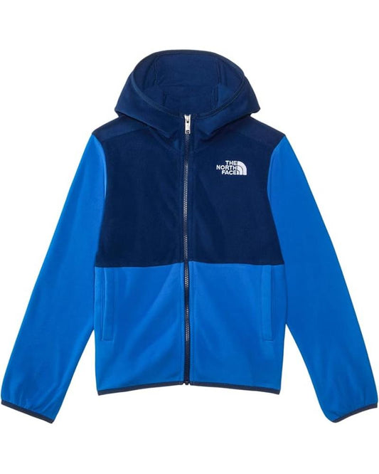 The North Face - Glacier Full Zip Hooded Jacket - Teen - Estate Blue