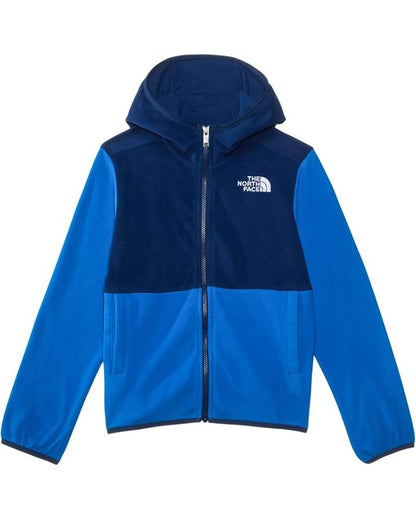 The North Face - Glacier Full Zip Hooded Jacket - Teen - Cyber Berry