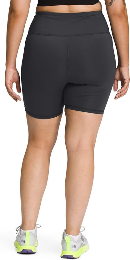 The North Face - Elevation Bike Short - Women's Plus - Asphalt Grey