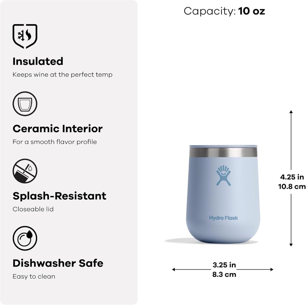 Hydro Flask - 10oz Ceramic Wine Tumbler - Birch