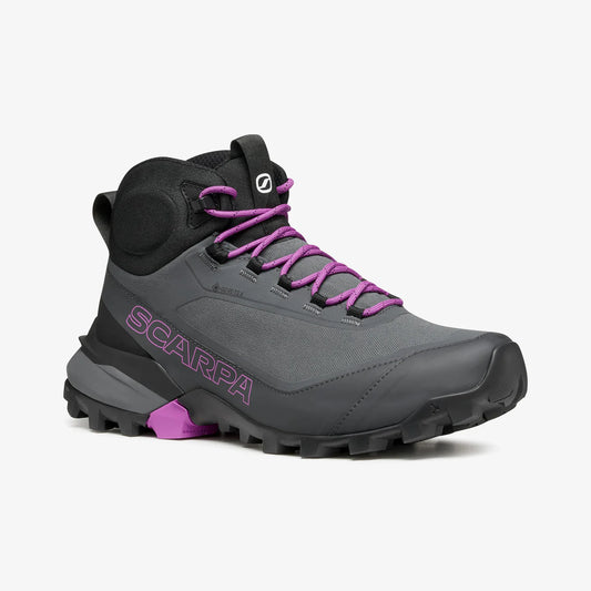 Scarpa - Ribelle Cross 2 Mid GTX - Women's - Dark Gray/Purple