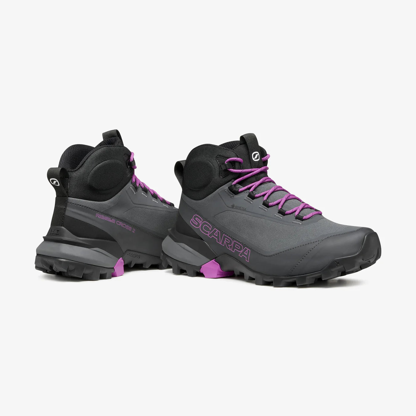 Scarpa - Ribelle Cross 2 Mid GTX - Women's - Dark Gray/Purple