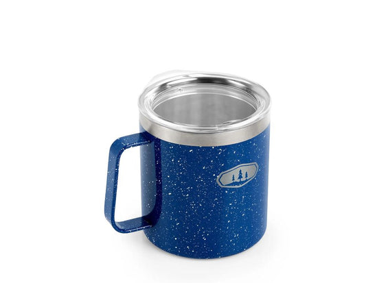 GSI Outdoors - Glacier SS 15oz Camp Cup - Blue Speckle