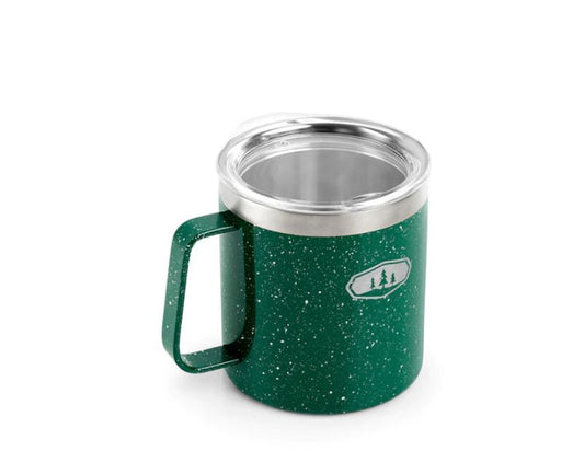 GSI Outdoors - Glacier SS 15oz Camp Cup - Green Speckle
