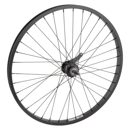 Wheel Master - 24x1.75 Bolt On 1-Sp Rear Wheel -  Black - Black