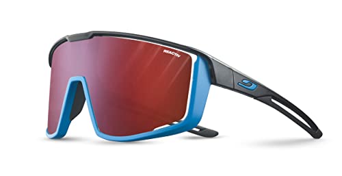 Julbo - Fury - Matte Translucent Black/Blue; REACTIV 0-3 High Contrast