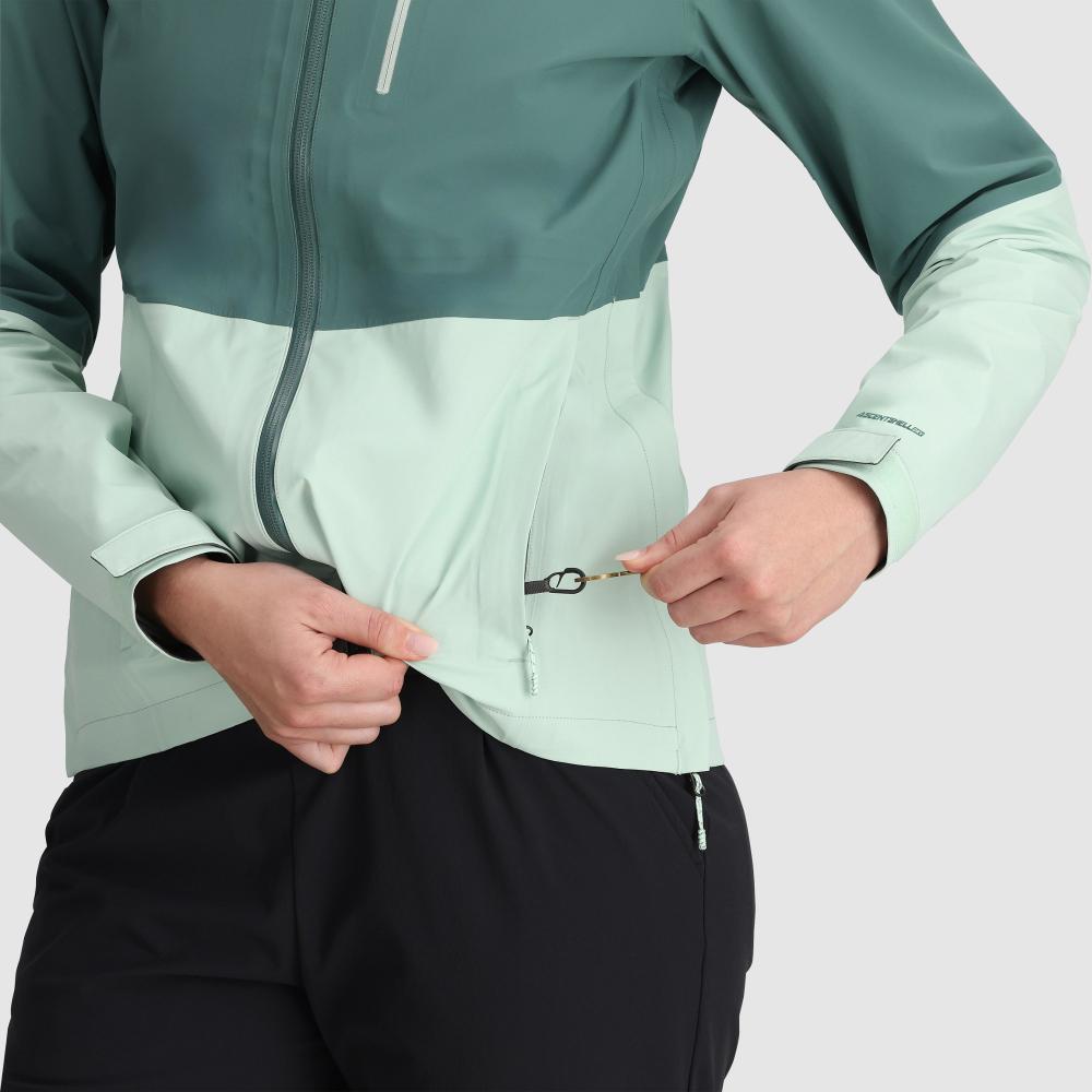 Outdoor Research - Aspire 3L Jacket - Women's - Neptune/Fresh Mint