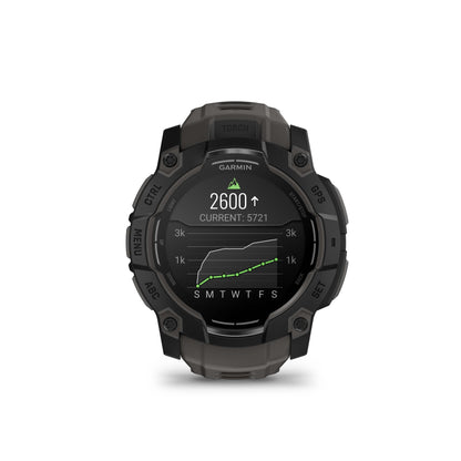Garmin - Instinct 3 - 50mm AMOLED - Black/Charcoal