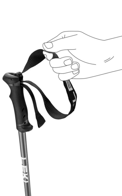Leki - QNTM Pole - Black Green