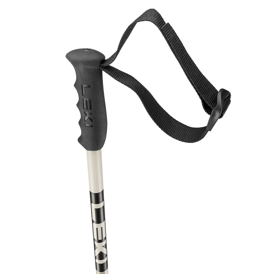 Leki - Swtch Pow Poles - Gray Sand Black