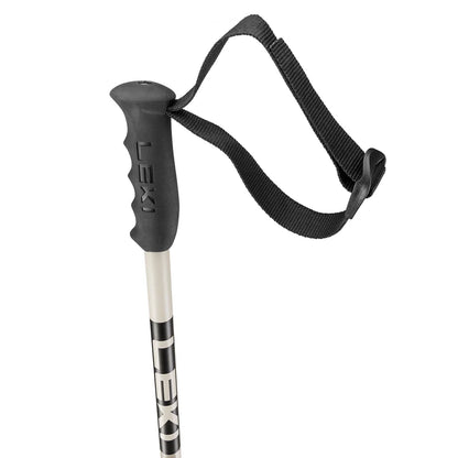 Leki - Swtch Pow Poles - Gray Sand Black