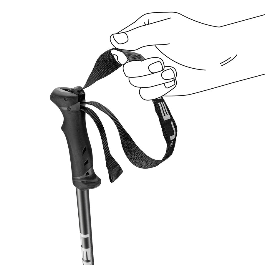 Leki - QNTM Pole - Black White