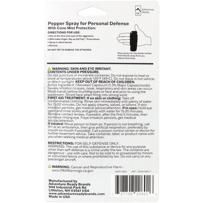 Adventure Ready - Pepper Spray Defense 40g