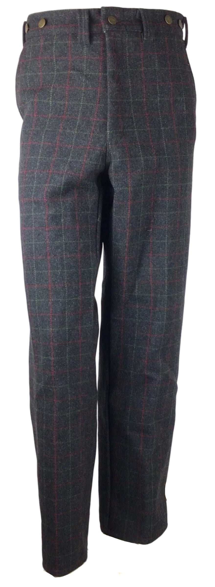 Big Bill Wool Pants Men 34/31 Plaid