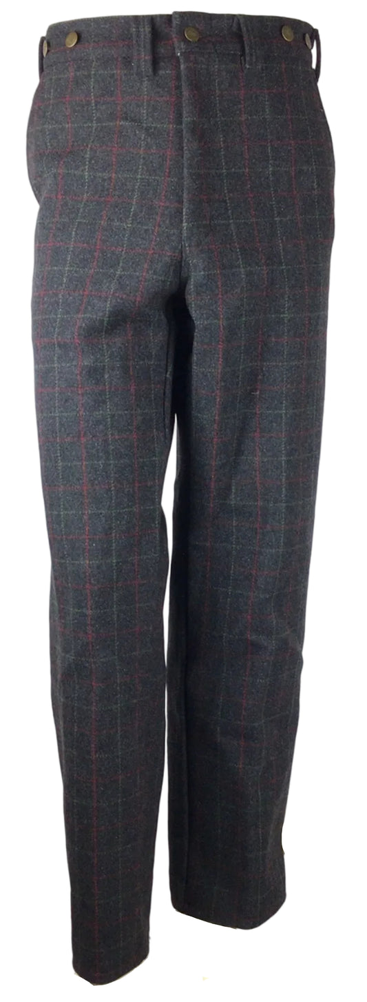 Big Bill Wool Pants Men 34/31 Plaid