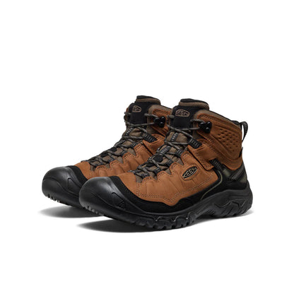 Keen - Men's Targhee IV Mid WP - Bison/Black