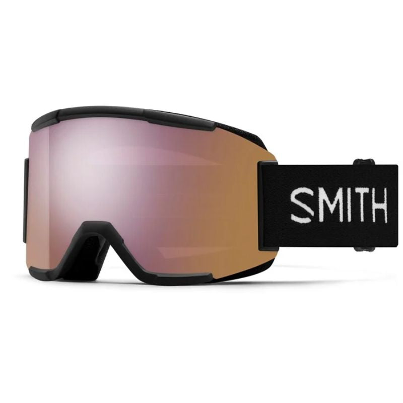 Smith - Squad - Black ; Everyday Rose Gold Mirror; ChromaPop Polarized