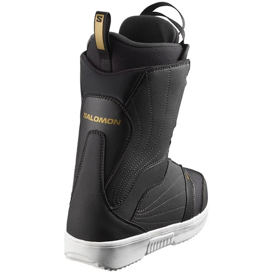 Salomon - Pearl Boa Snowboard Boots - Women's - Black White Gold
