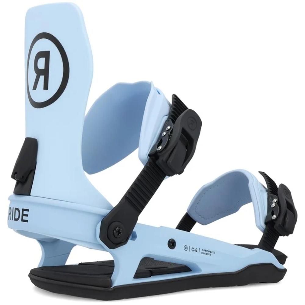 Ride - C-6 Snowboard Binding 2025 - Men's - White