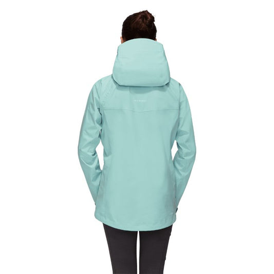 Mammut - Crater HS Hooded Jacket - Women's - Black-Magma