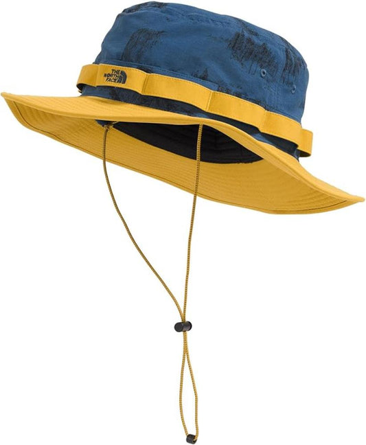 The North Face - Class V Brimmer - Shady Blue Yosemite Toile Print/Turmeric