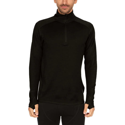 Minus 33 - Mens Isolation Midweight 1/4 Zip - Black