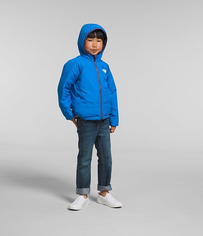 The North Face - Reversible Perrito Hooded Jacket - Kids' - Cave Blue