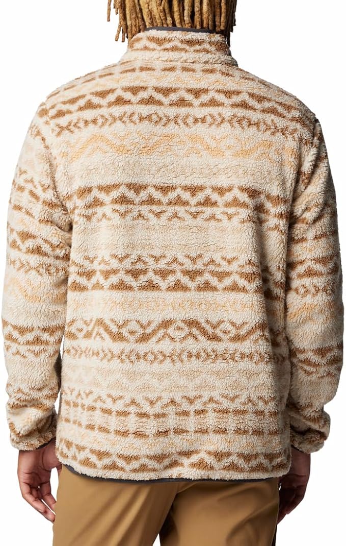 Columbia - Rugged Ridge Half Snap Fleece - Men's - Dark Mountain Madras Multi